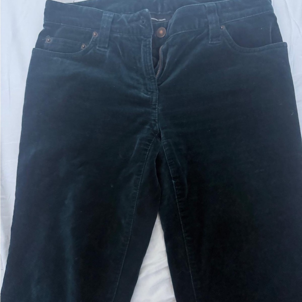 Dark Green Corduroy Pants